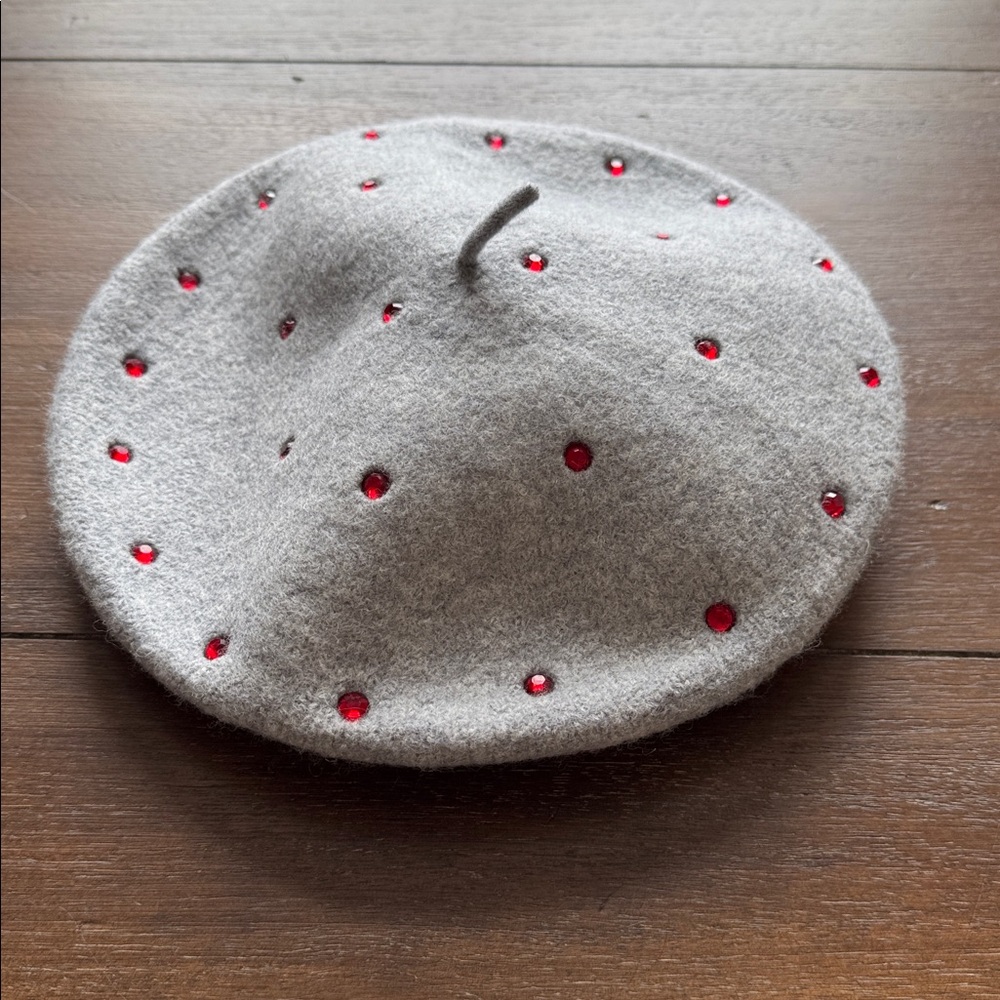 New with tag J. Crew Crewcuts Girls' embellished wool beret